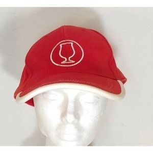 Rare Duval Adjustable Strap Hat Liquor Promo red Embroidered Logo